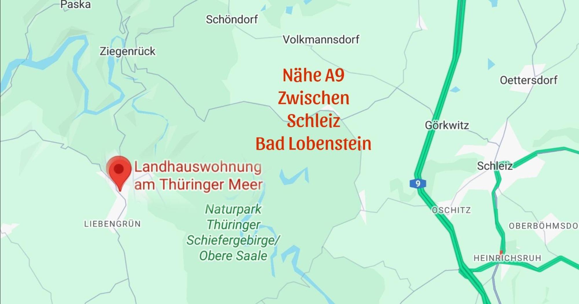 Landhauswohnung Am Thueringer Meer - Fuehlen Wie Zuhause Remptendorf Exterior foto